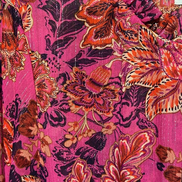 MISA Leeva Mini Dress in Fuchsia Batik New With Tags. - Picture 10 of 11